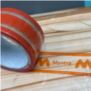 Myntra Orange Tape